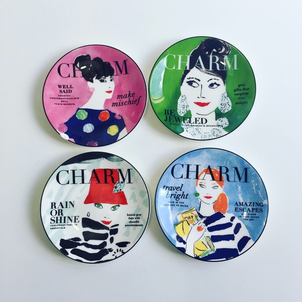 Kate Spade New York Lenox "Make Headlines" Plates